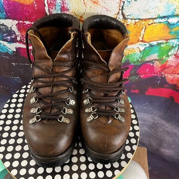 Vintage 70's Red Wing Irish Setter Sport Mountain Hiking Boots Size 8.5 EE Wide - Picture 2 of 10